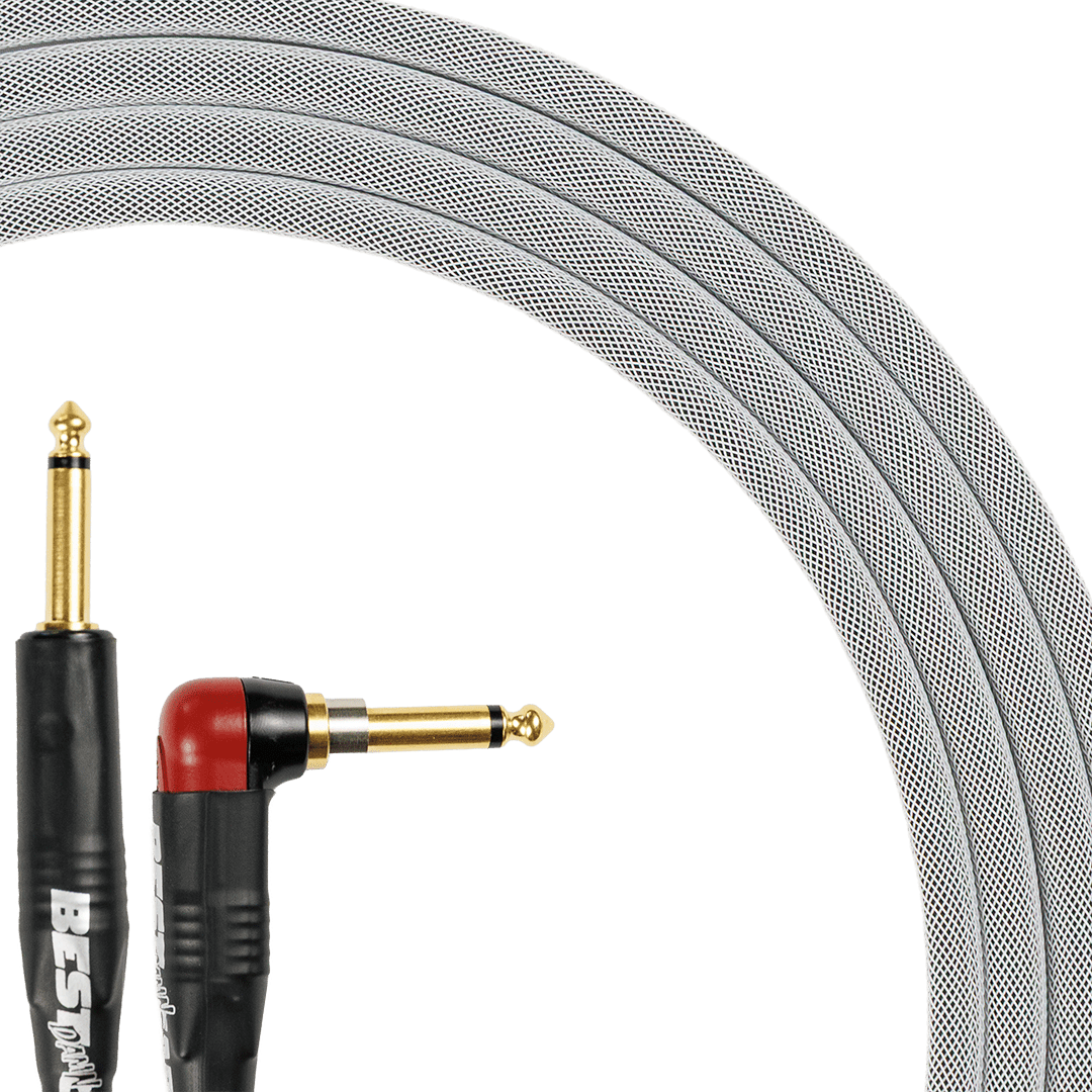 Best Damn Cable Co The Best Damn SILENT Cable with straight and right angle gold plated connectors