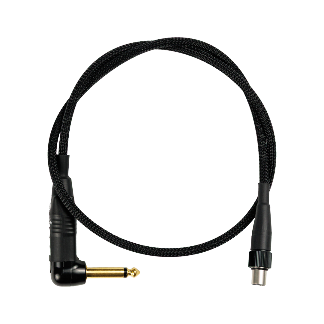 Best Damn Cable Co wireless cable for AKG with right angle jack and locking connector