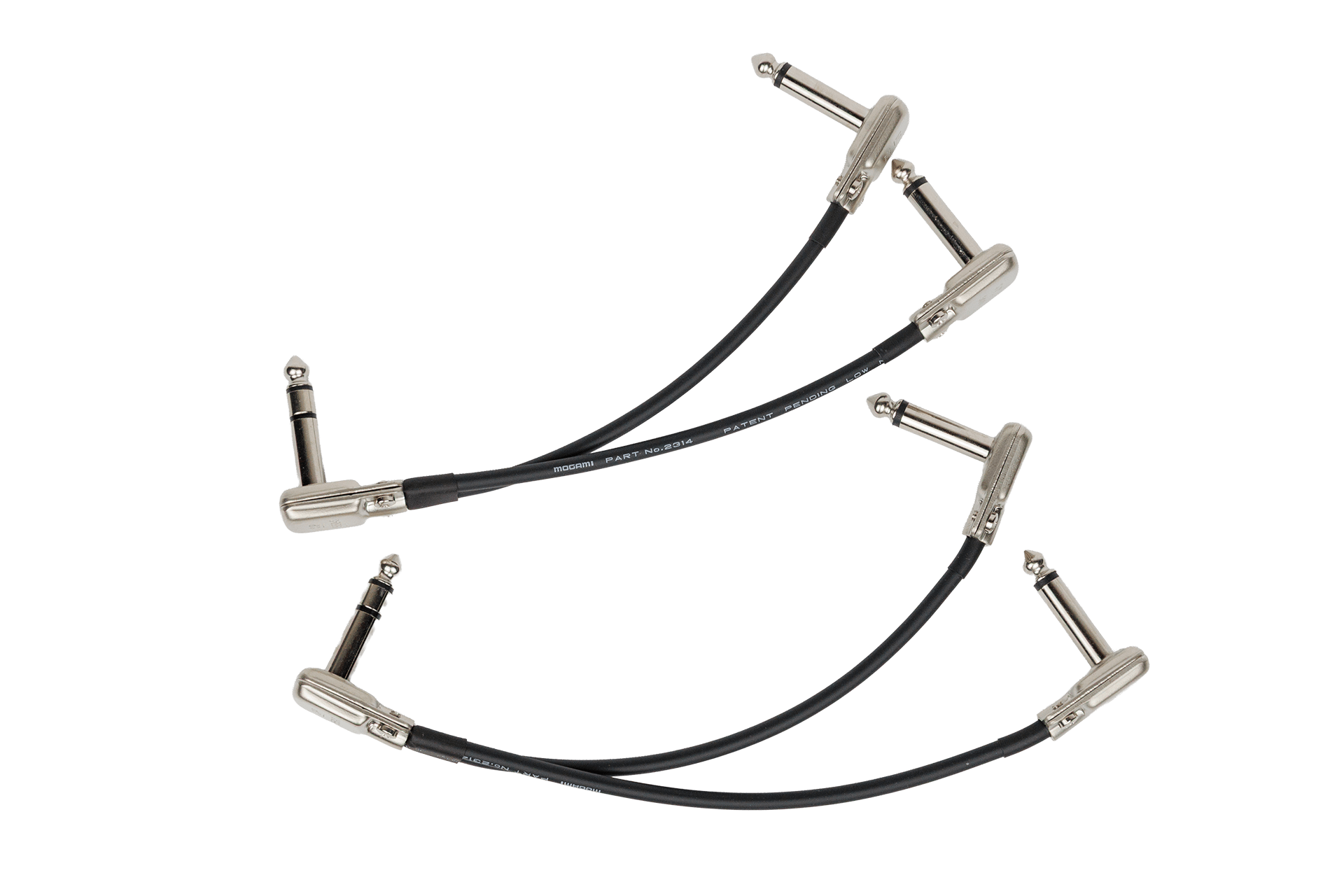 Two TRS to Dual Mono Patch cables, 6 inches in length