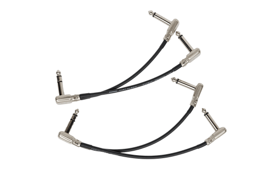 Two TRS to Dual Mono Patch cables, 6 inches in length