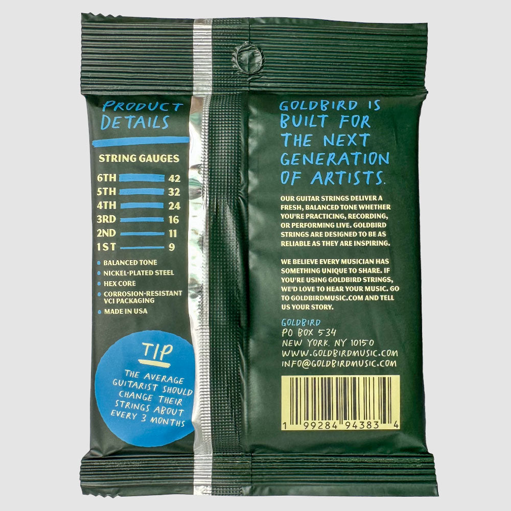 Goldbird Electric Guitar Strings