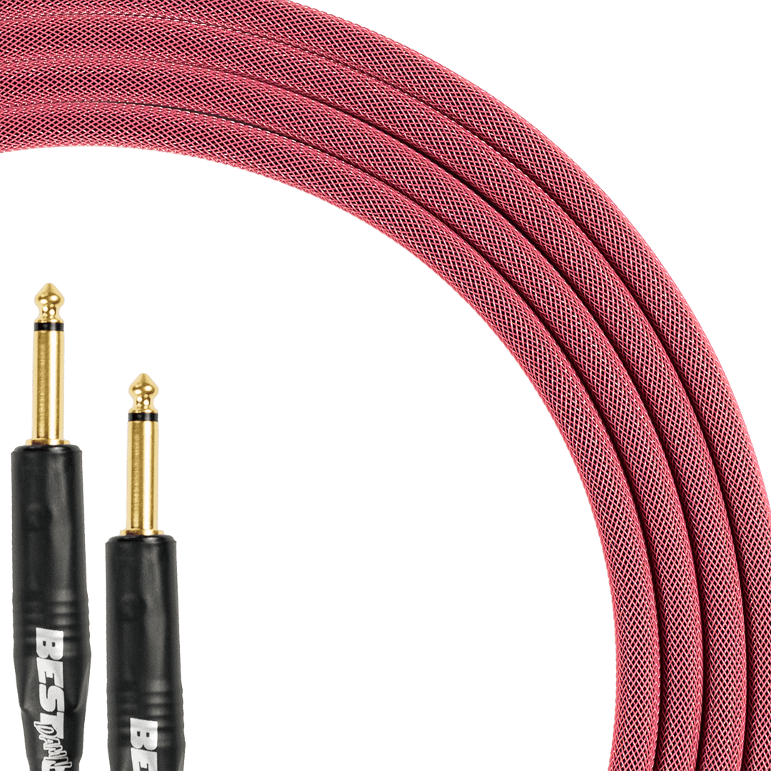 Best Damn Instrument Cable - Pink | Best Damn Cable Co.