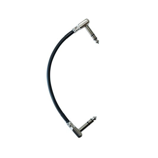Best Damn Cable Co TRS patch cable with right angle plugs